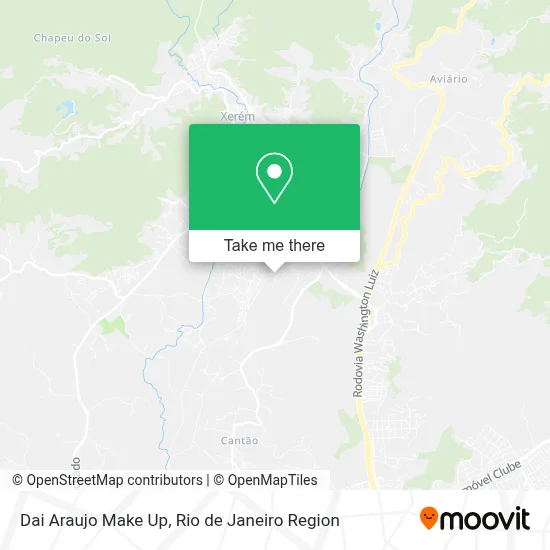 Dai Araujo Make Up map