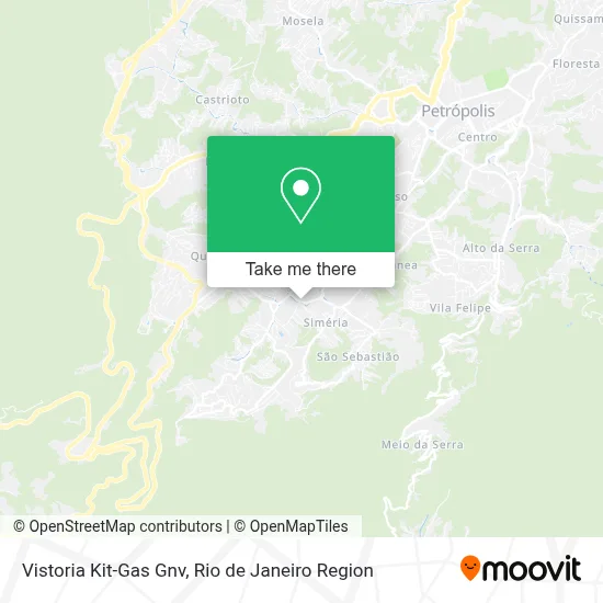 Vistoria Kit-Gas Gnv map