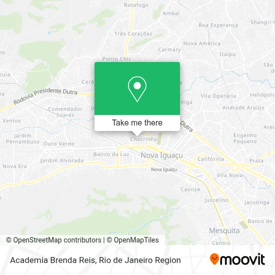 Academia Brenda Reis map