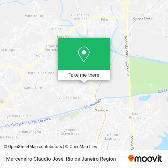 Marceneiro Claudio José map