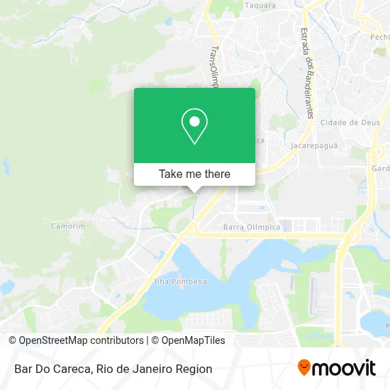 Bar Do Careca map