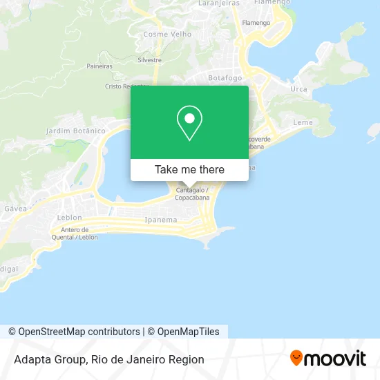 Adapta Group map