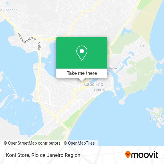 Koni Store map