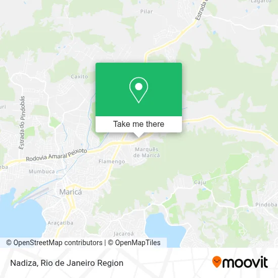 Nadiza map