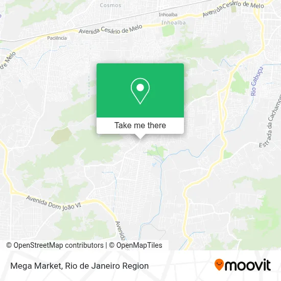 Mega Market map