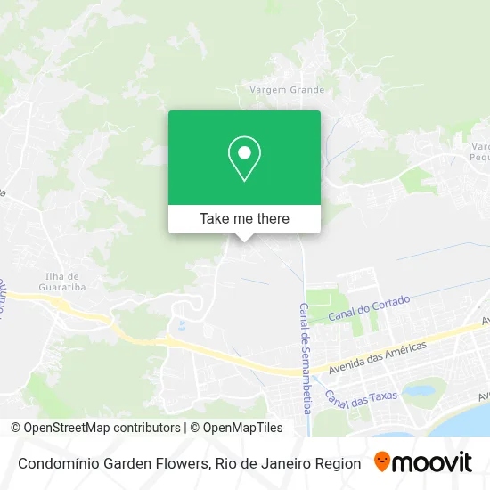 Condomínio Garden Flowers map