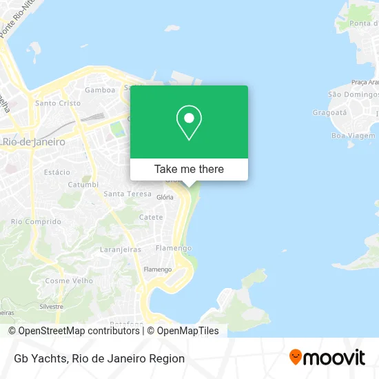 Gb Yachts map