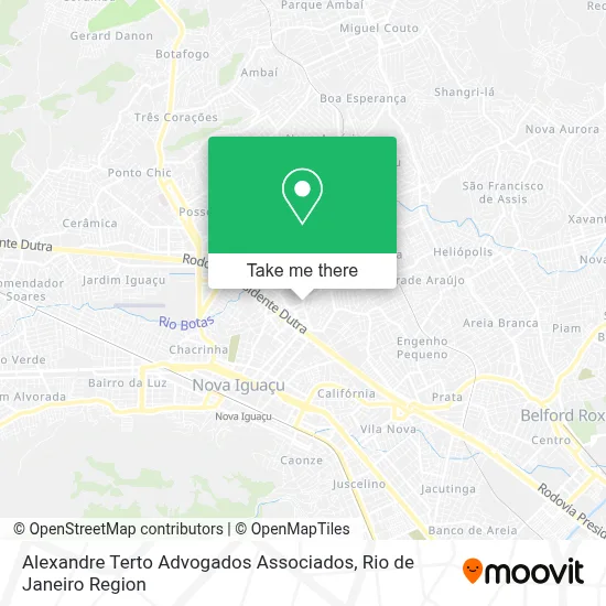 Alexandre Terto Advogados Associados map