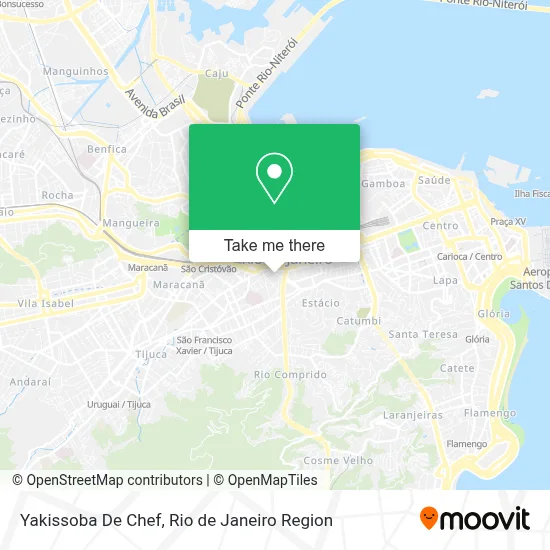 Yakissoba De Chef map