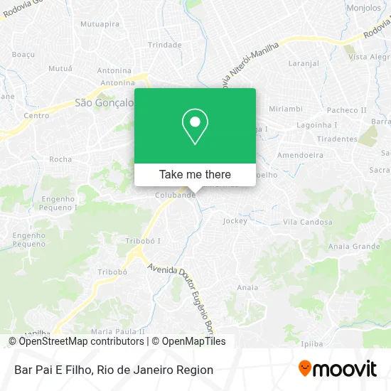 Bar Pai E Filho map