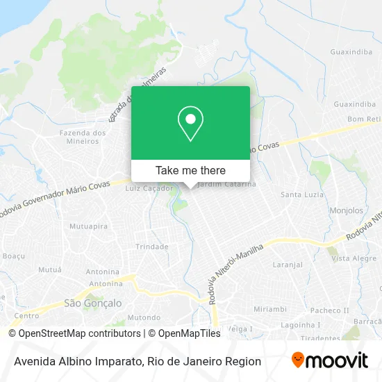 Avenida Albino Imparato map