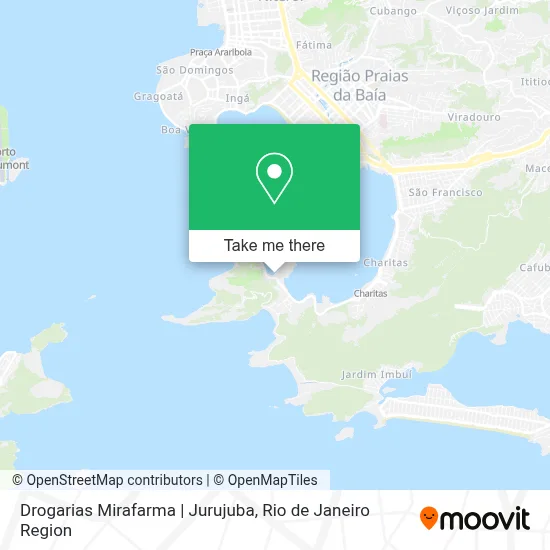 Drogarias Mirafarma | Jurujuba map