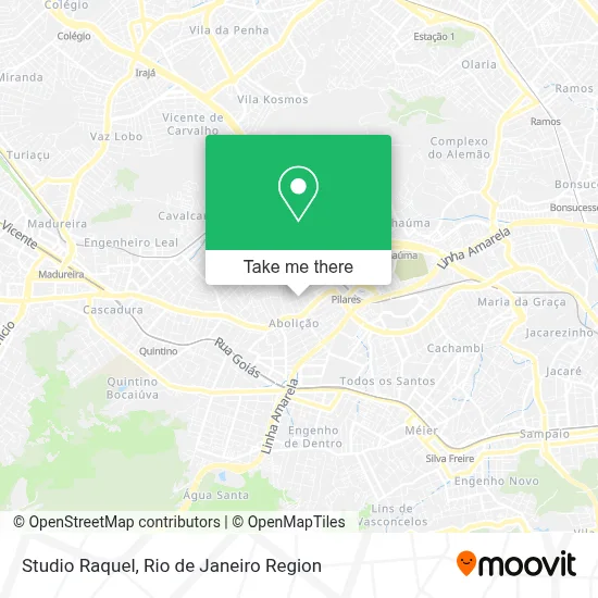 Studio Raquel map