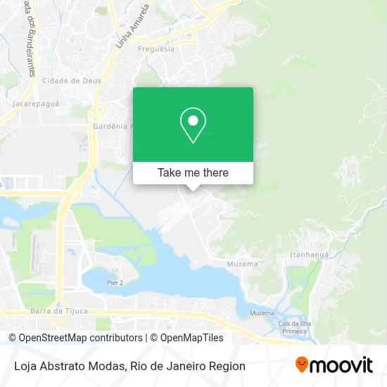 Loja Abstrato Modas map