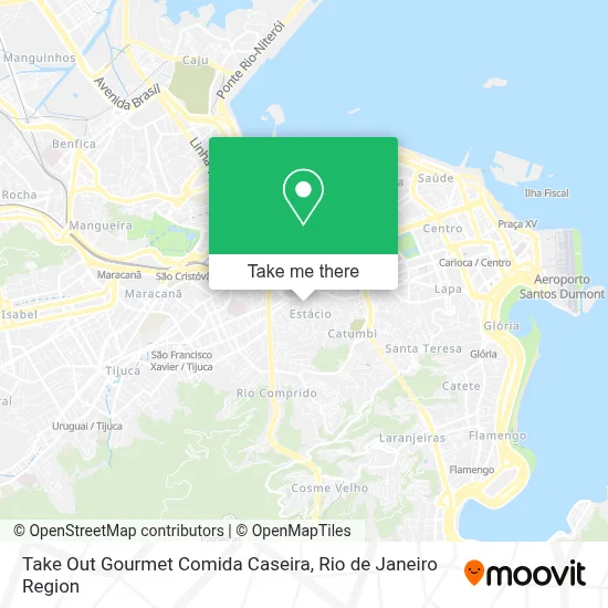 Take Out Gourmet Comida Caseira map