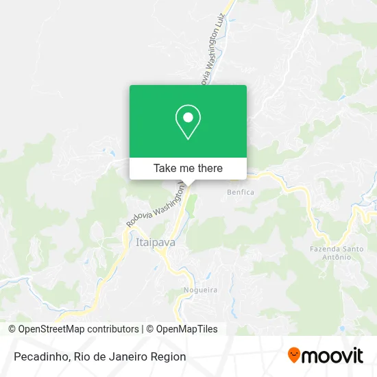 Pecadinho map
