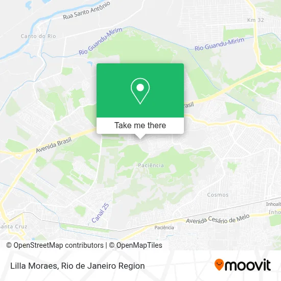 Lilla Moraes map