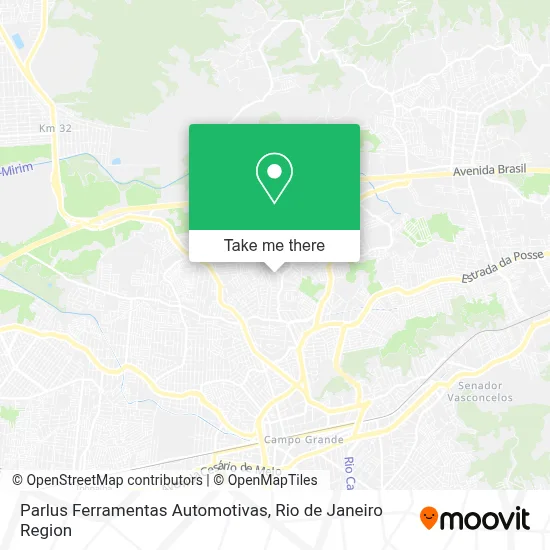 Parlus Ferramentas Automotivas map