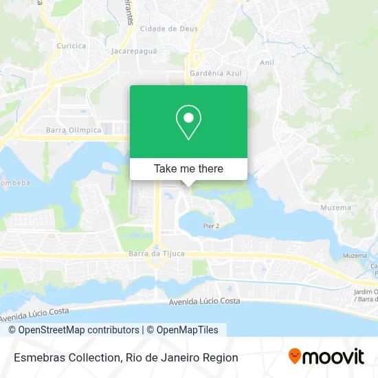 Esmebras Collection map
