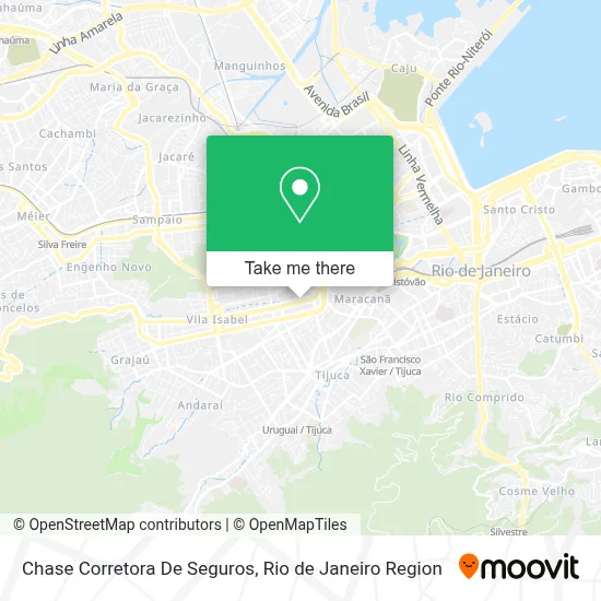 Chase Corretora De Seguros map
