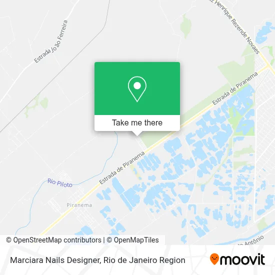 Marciara Nails Designer map