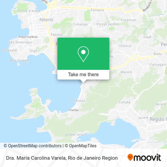 Dra. Maria Carolina Varela map