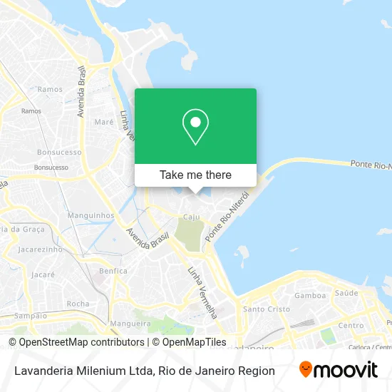 Lavanderia Milenium Ltda map