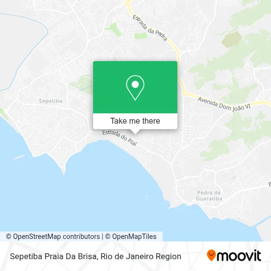 Sepetiba Praia Da Brisa map