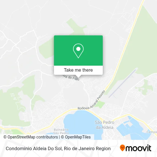 Condominio Aldeia Do Sol map