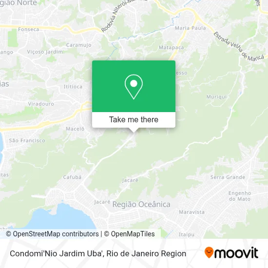 Condomi'Nio Jardim Uba' map