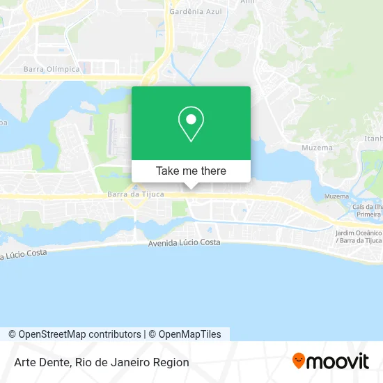 Arte Dente map