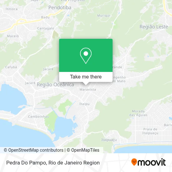 Pedra Do Pampo map
