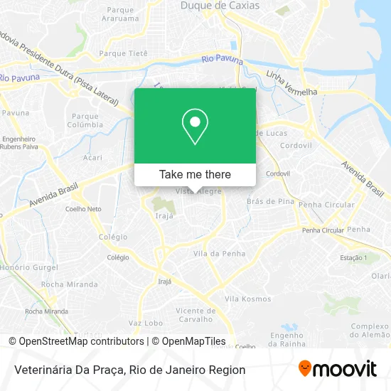 Veterinária Da Praça map