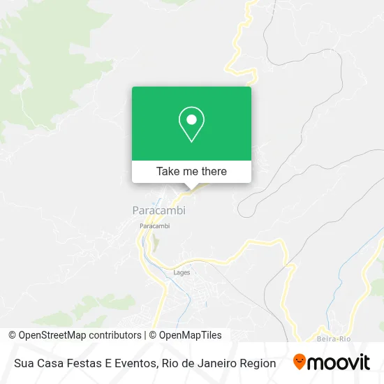 Sua Casa Festas E Eventos map