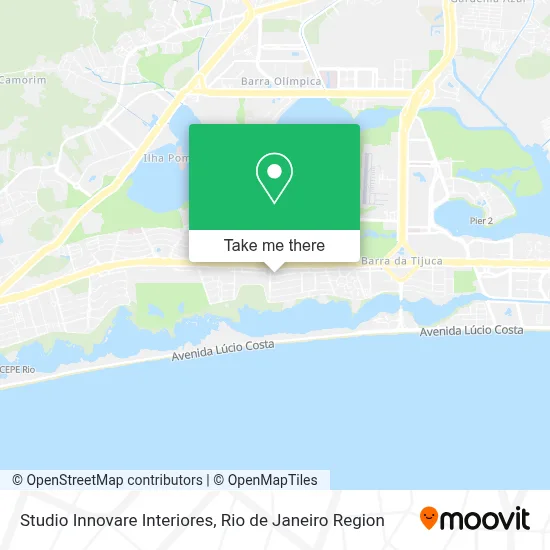 Studio Innovare Interiores map