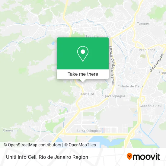 Uniti Info Cell map