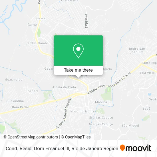 Cond. Resid. Dom Emanuel III map