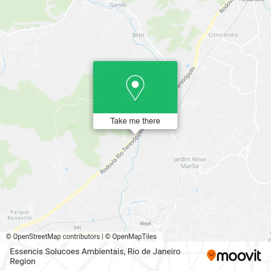 Essencis Solucoes Ambientais map