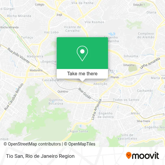 Tio San map