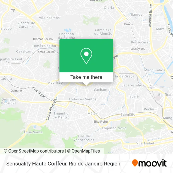 Sensuality Haute Coiffeur map