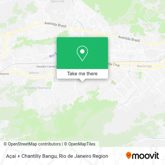 Açaí + Chantilly Bangu map