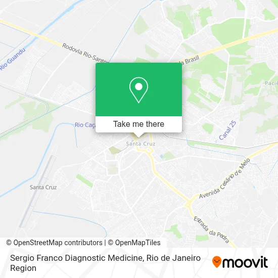 Sergio Franco Diagnostic Medicine map