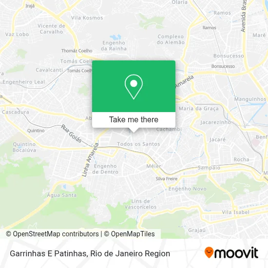 Garrinhas E Patinhas map