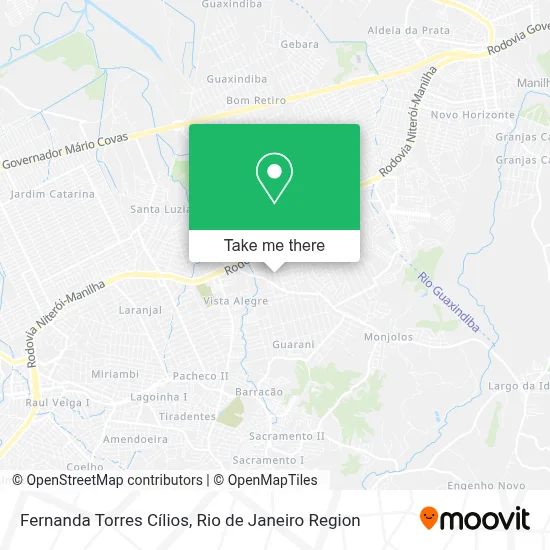 Fernanda Torres Cílios map