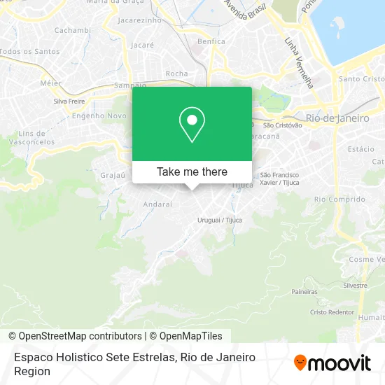 Espaco Holistico Sete Estrelas map