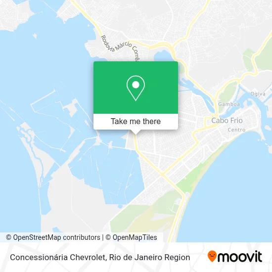 Concessionária Chevrolet map