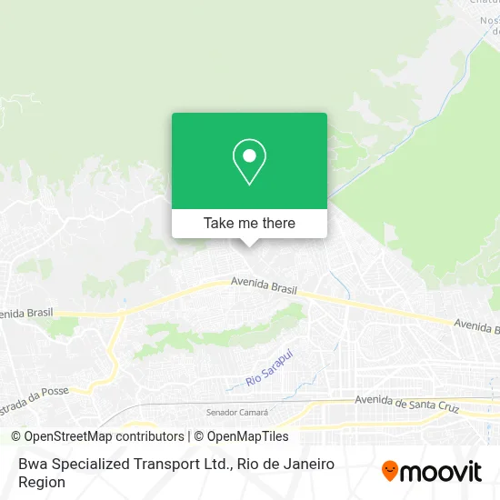 Bwa Specialized Transport Ltd. map