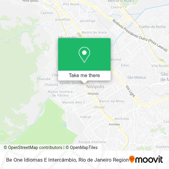 Be One Idiomas E Intercâmbio map