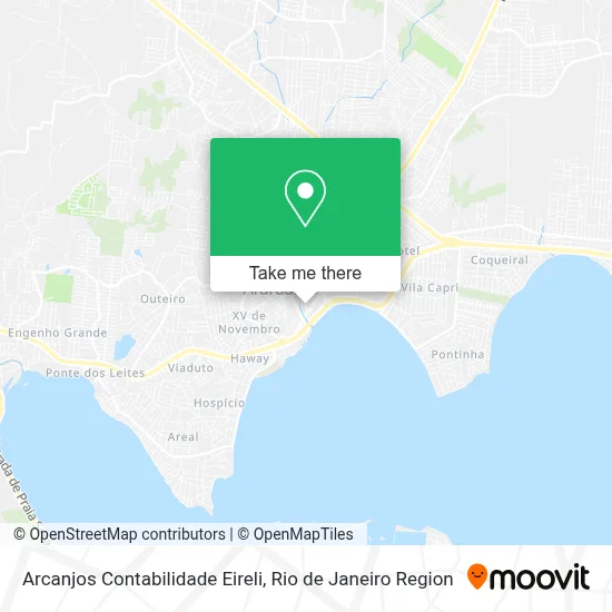 Arcanjos Contabilidade Eireli map