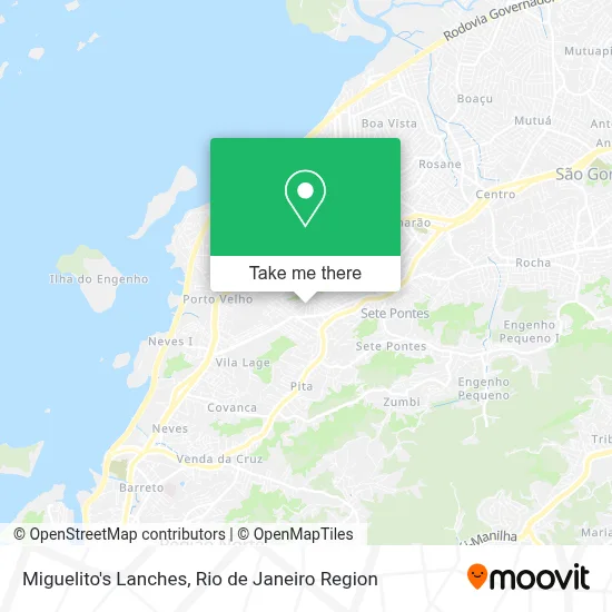 Miguelito's Lanches map